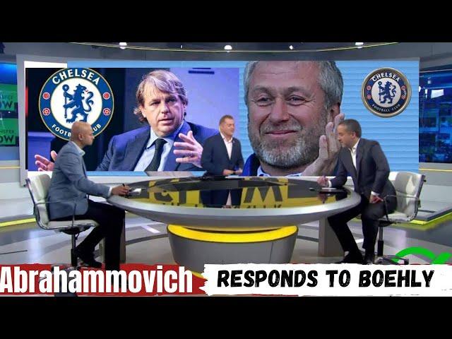 ABRAMOVICH HITS BACK AT TODD BOEHLY OVER CHELSEA TAKEOVER RUMORS!