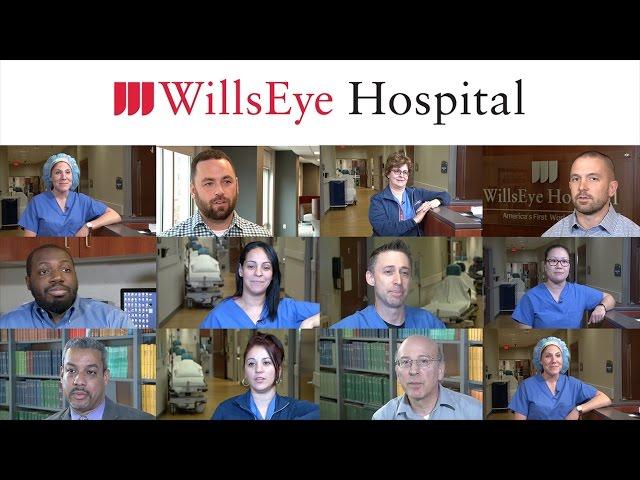 Working at Wills Eye Hospital