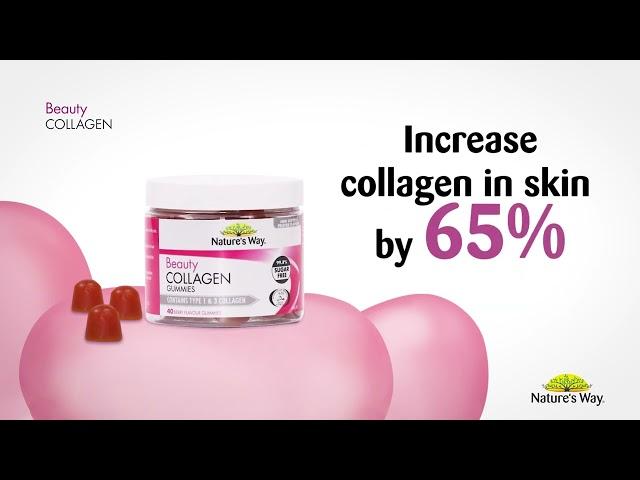 Let Your Beauty Bounce with Nature’s Way Beauty Collagen Gummies