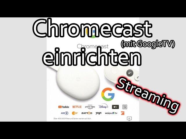 Google Chromecast mit Google TV einrichten