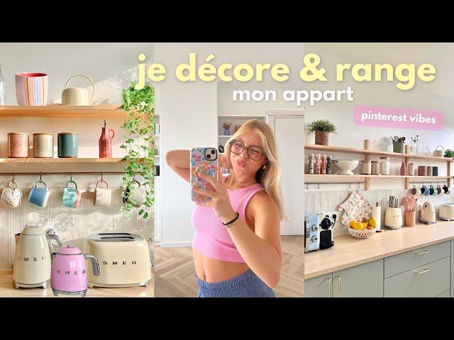 JE DÉCORE & RANGE MON APPARTEMENT