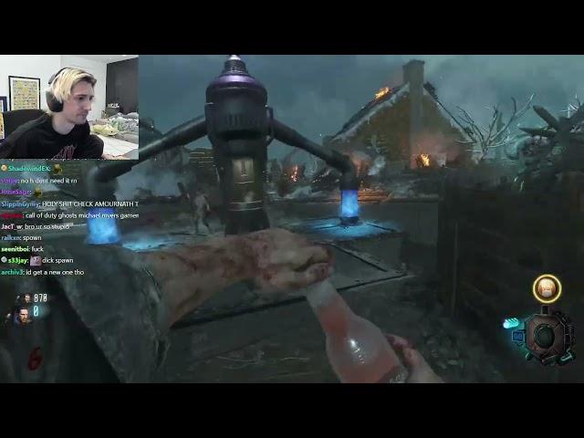 xQc Plays Black Ops 3 Zombies