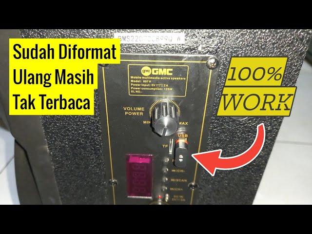 Cara Mengatasi Flashdisk Tidak Terbaca di Speaker Aktif, Tape Mobil & Modul MP3 Player