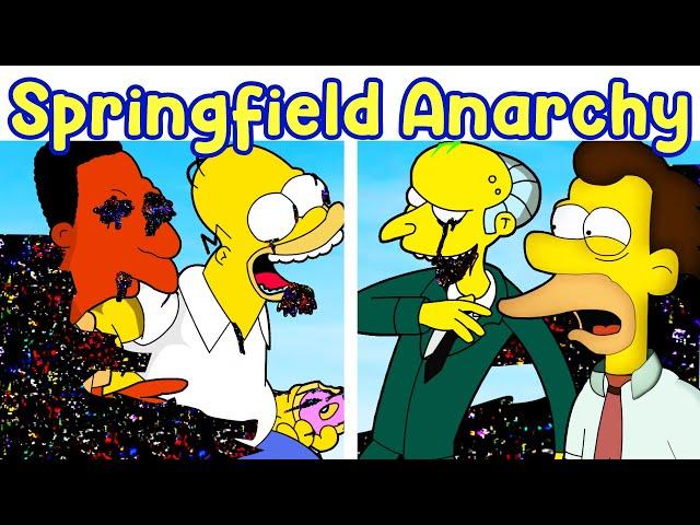 FNF PIBBY SIMPSONS - Anarchy at Springfield (DEMOTED & BLITHE Playable)