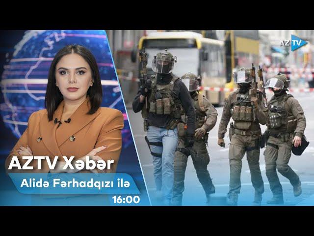 Alidə Fərhadqızı ilə AZTV XƏBƏR (16:00) | 20.10.2024