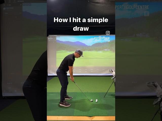 Have you been wanting to hit a draw? Check out this simple change to hit baby draws everytime! #golf