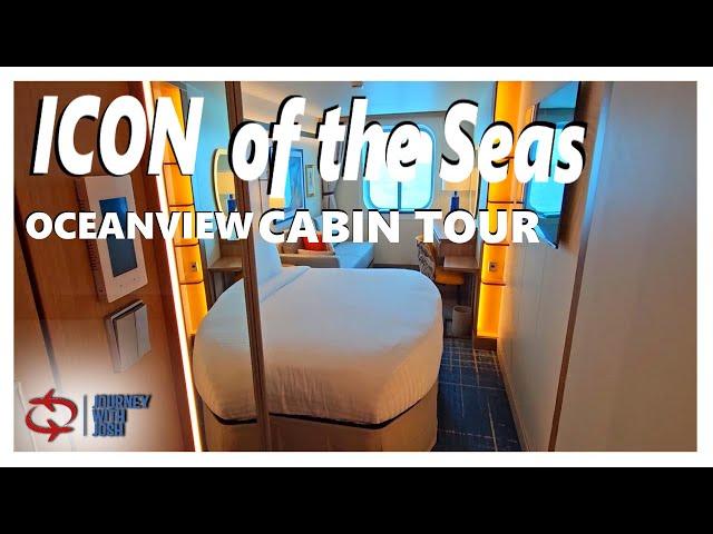 ICON of the Seas Oceanview Cabin 4172 Tour