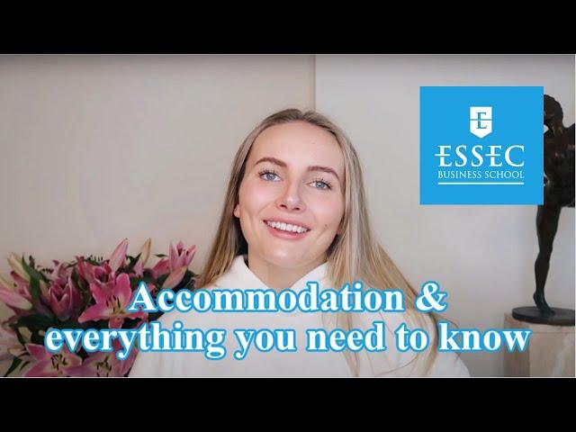 ESSEC accommodation tour & living in dorms vs living in central Paris