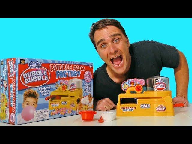 Dubble Bubble Bubble Gum Factory ! || Toy Review || Konas2002