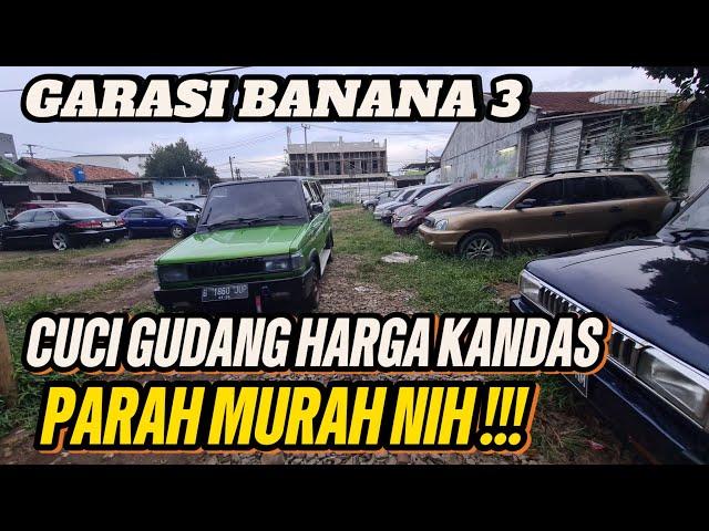 Cuci gudang harga kandas ‼️ garasi banana 3 parah obral murah nih