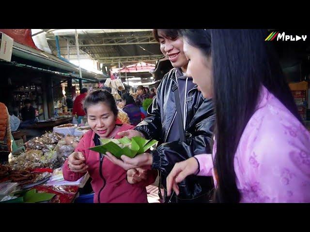 Shan Foods in Keng Tung Market / Myanmar Street Food စားစရာစုံလွန်းတဲ့ ကျိိုင်းတုံမြိို့မစျေးကြီီး