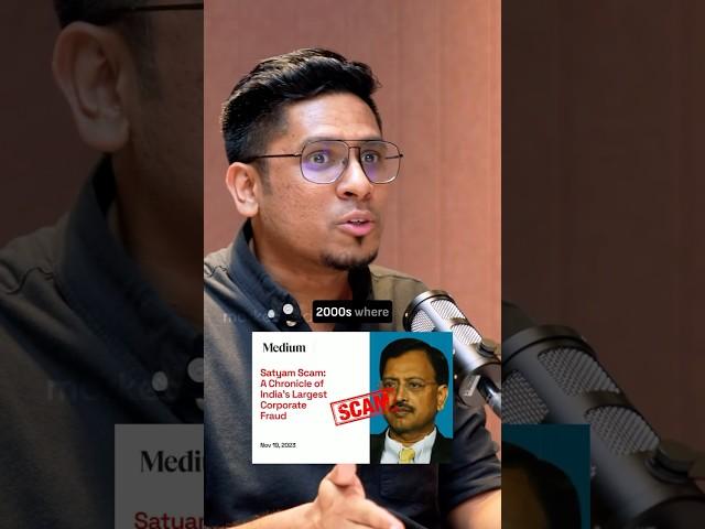 Satyam Computers Scam ! Explained in 60 Seconds! #blusmart