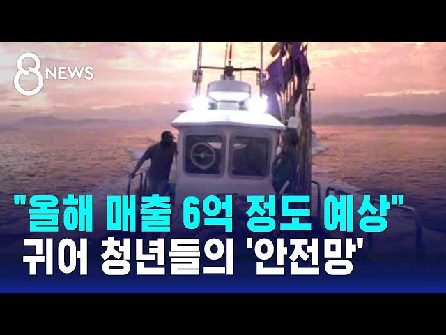 "올해 매출 6억 정도 예상"…귀어 청년들의 '안전망' / SBS 8뉴스