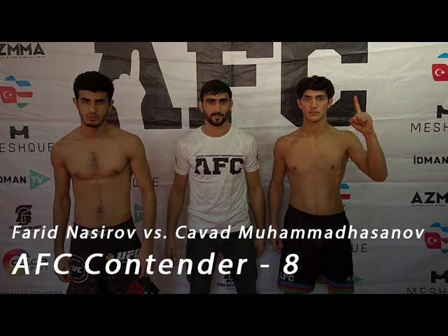 Cavad Mahammadhasanov vs. Farid Nasirov  Full Fight  AFC Contender 8