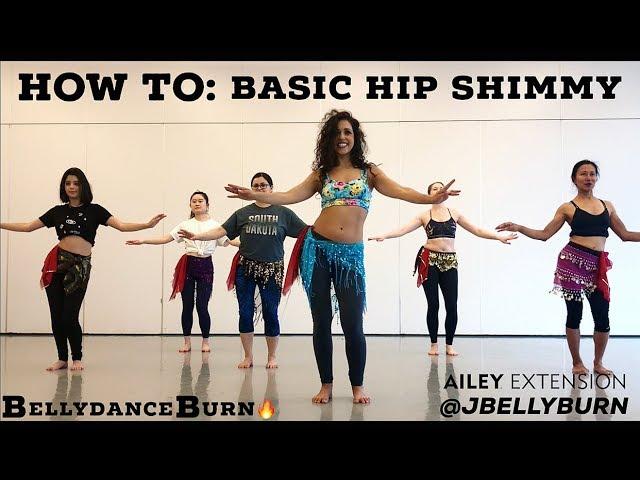 HOW TO: Basic Hip Shimmy Isolation + Level Change & Weight Shift BootyBURN!