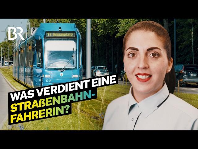 In 3 Monaten Straßenbahnfahrer werden! Gehalt als Quereinsteiger I Lohnt sich das? | BR