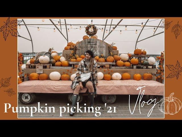 Hello October :Pumpkin Picking Vlog |  Kenyon Hall Farm 2021 | delilapipoly