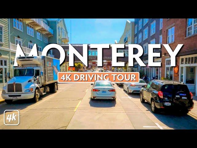 Monterey, California – 4K (Ultra HD) Driving Tour