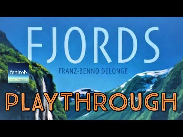 Fjords Board Game | Playthrough (3 Players)