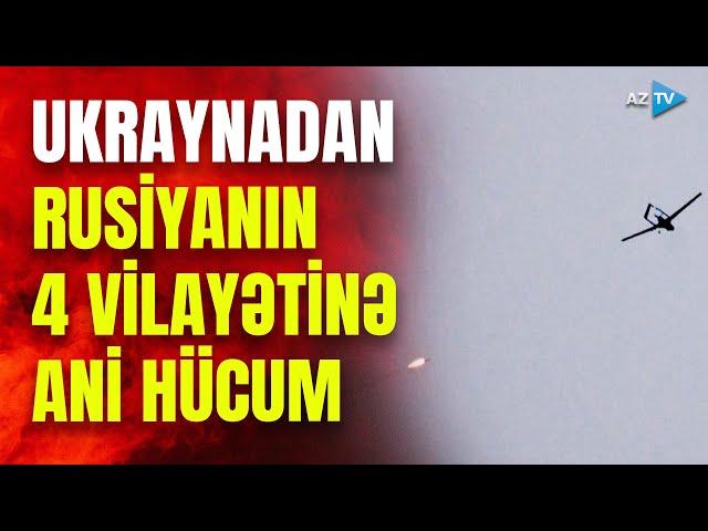 Ukrayna KÜTLƏVİ HÜCUMA QALXDI: Rusiya HHM-ləri işə düşdü - VİLAYƏTLƏRDƏ TƏŞVİŞ...