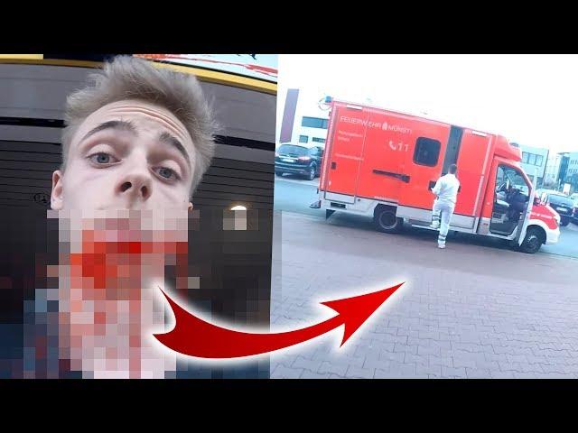 FAIL! Unfall.. Krankenwagen muss kommen 