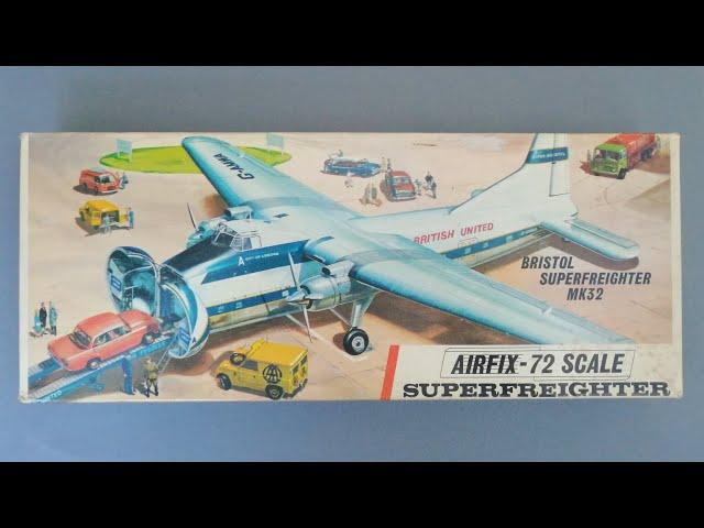 Airfix's 1/72  Bristol Superfreighter (Full Build)