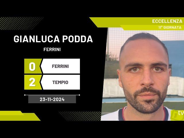 Gianluca Podda attaccante Ferrini 23-11-2024 - Diario Sportivo