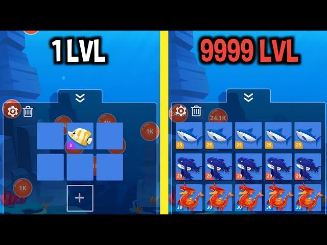 MAX LEVEL in Fish Evolution Game