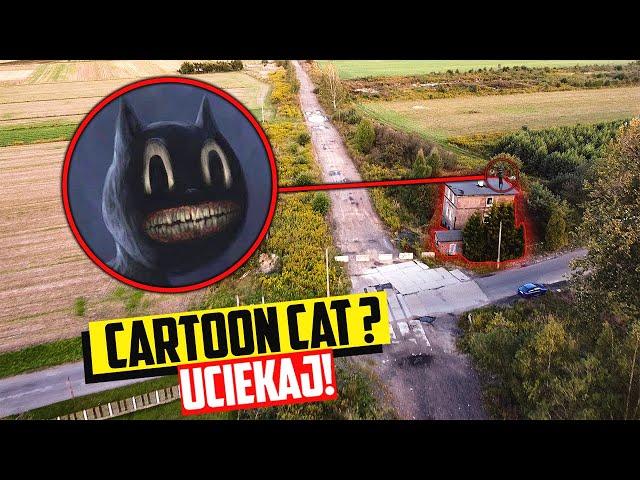 MÓJ DRON UCHWYCIŁ CARTOON CAT W NAWIEDZONYM BUDYNKU! (ZNALAZŁEM GO!)