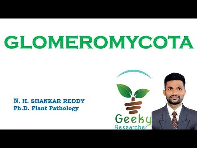 Lec 33. Fungi # Glomeromycota | Mycology | Plant Pathology | B.Sc/ M.Sc Agriculture