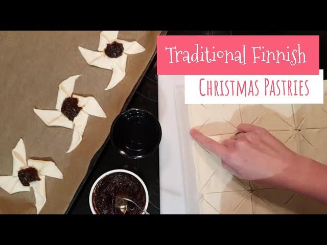 Traditional Finnish Christmas Pastries  // Finnish Traditions // Joulutorttu // Culture on a Plate