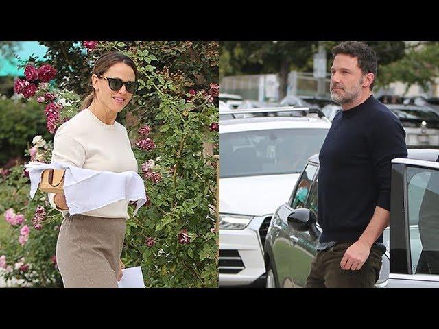 Ben Affleck And Jennifer Garner Take The Kids To Church And Then ...