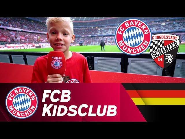 Nachwuchs-Reporter Maxi im Einsatz | FCB KidsClub