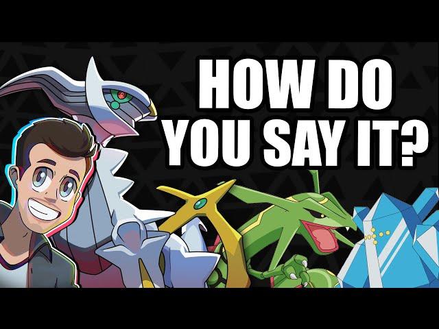 Pokemon Quiz But HOW DO YOU SAY THEIR NAMES!?