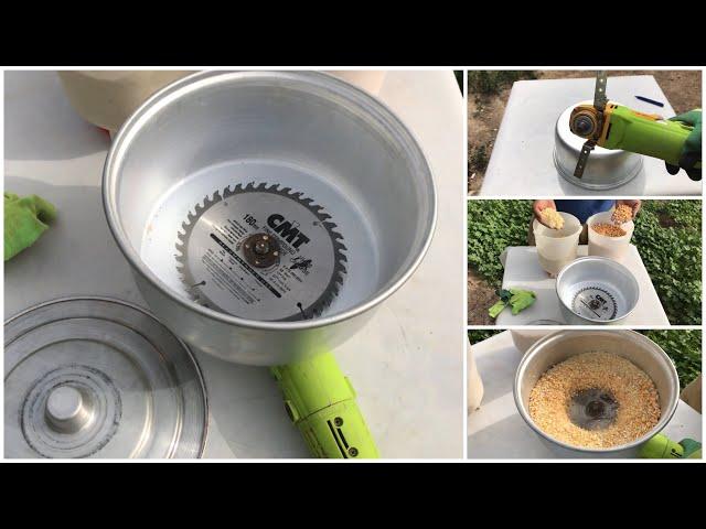 Grinder Corn  and all Seeds. Very Easy Make at Home | DIY