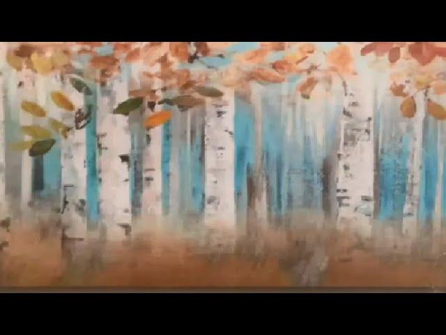 Honest Review of the Birch Tree Landscape Painting