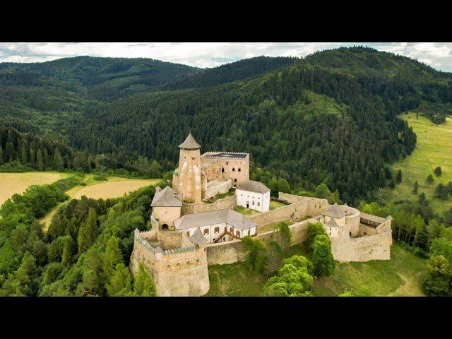 Ľubovňa Castle, Slovakia, Sightseeing.  Ľubovniansky hrad.