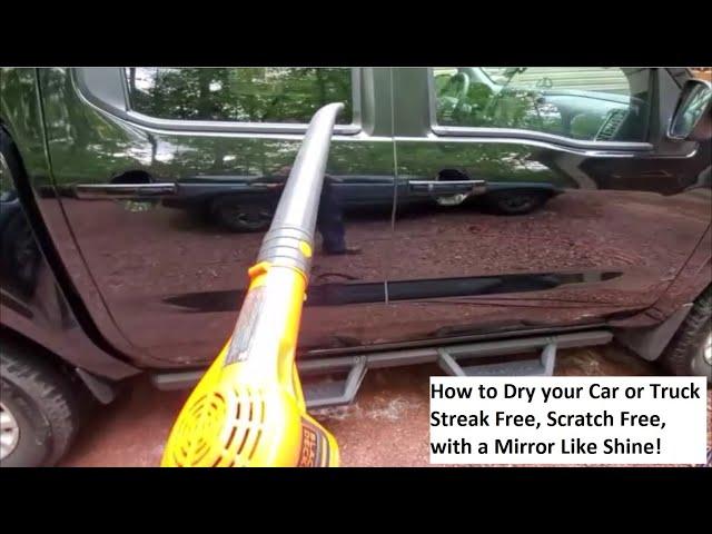 How To Dry Your Car After Washing, Streak & Scratch Free, Mirror Like Shine! Car Detailer Secrets