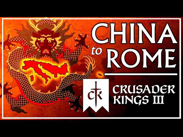 Reviving the Roman Empire as China in Crusader Kings 3