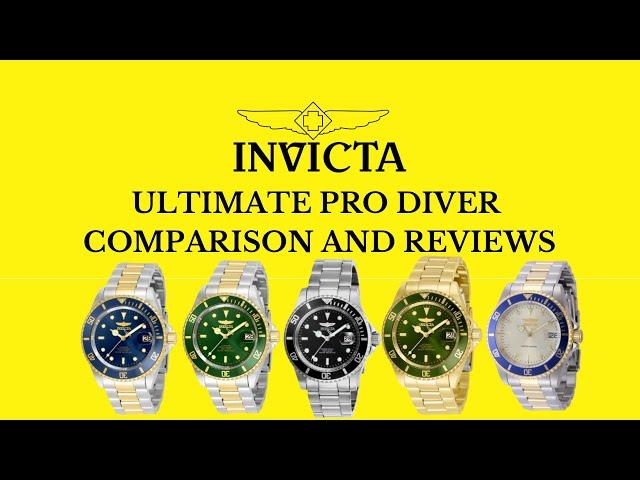 Invicta Ultimate Pro Diver Review and Comparison - Still the best value entry dive watch?