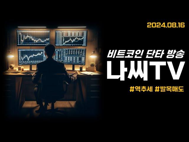 나씨의 투자일기 (8/28) 8월 비트코인 단타 수익 정산 + 비트 이더 롱 진입