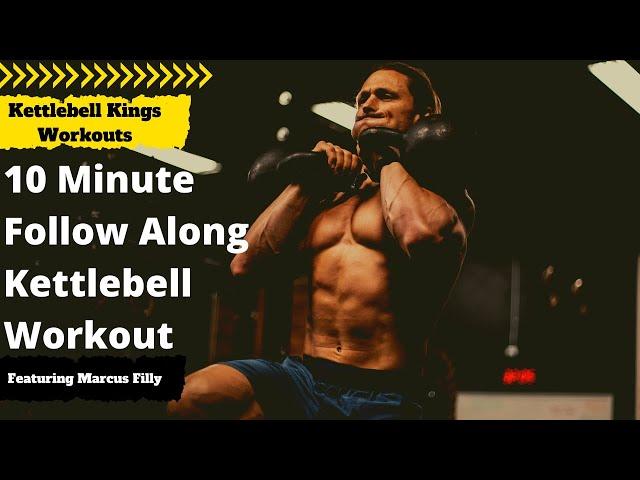 Full Body Functional Bodybuilding Kettlebell Workout featuring Marcus Filly