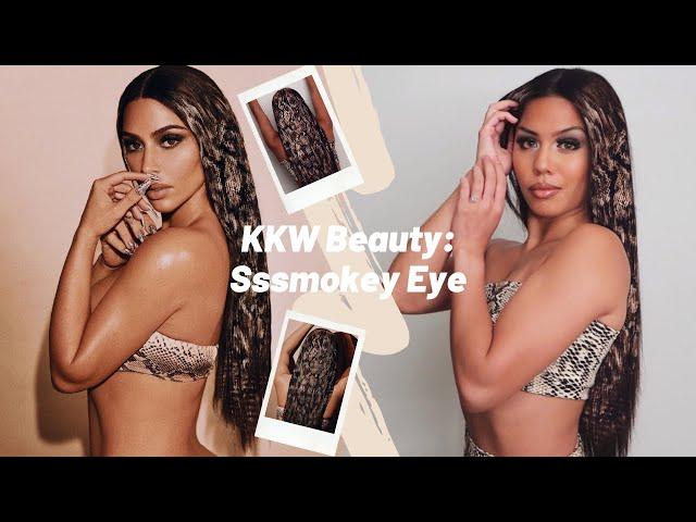 KKW Beauty: Smokey Eyes (Inspired by Kim’s Venomous Look)