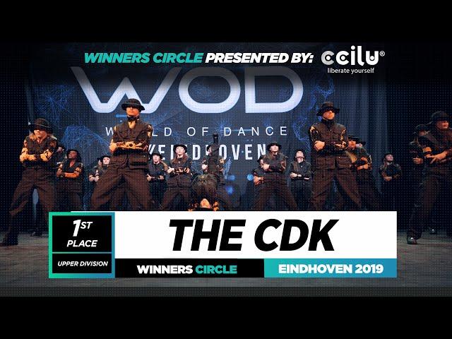 THE CDK | 1st Place Team | Winners Circle | World of Dance Eindhoven Qualifier 2019 |#WODEIN19