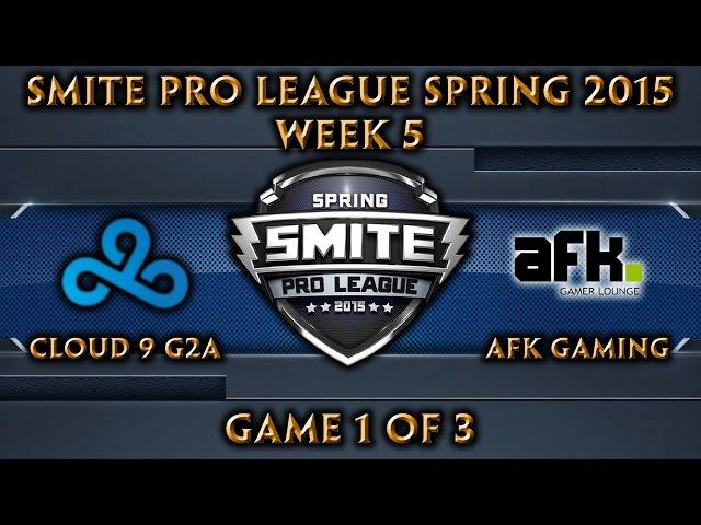 SPL: NA Week 5 - Cloud 9 g2a vs. AFK Gaming (Game 1 of 3)