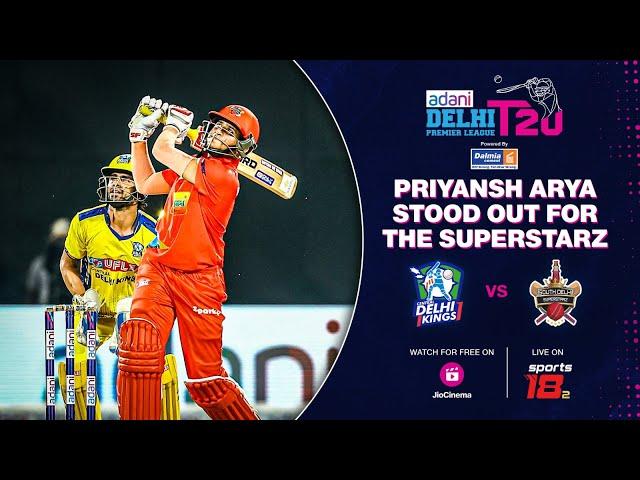 Central Delhi Kings vs South Delhi Superstarz | DPLT20 Highlights | JioCinema & Sports18