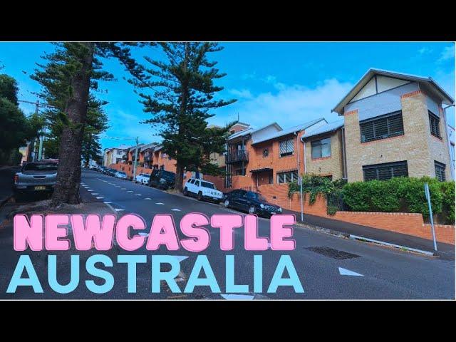 Walking around the city of Newcastle in Australia , The modern and old city in one.