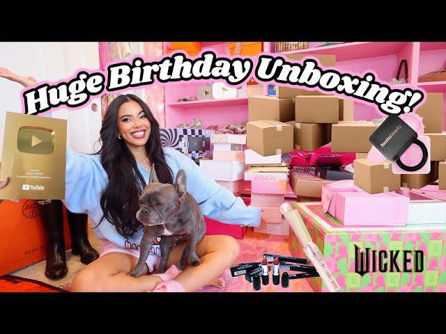 HUGE Birthday Unboxing (Makeup, Skincare, PR, Clothes + More!)