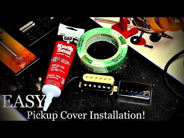 How to Install Humbucker Pickup Covers!