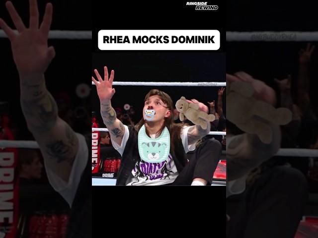 Rhea Ripley Mocks Dominik